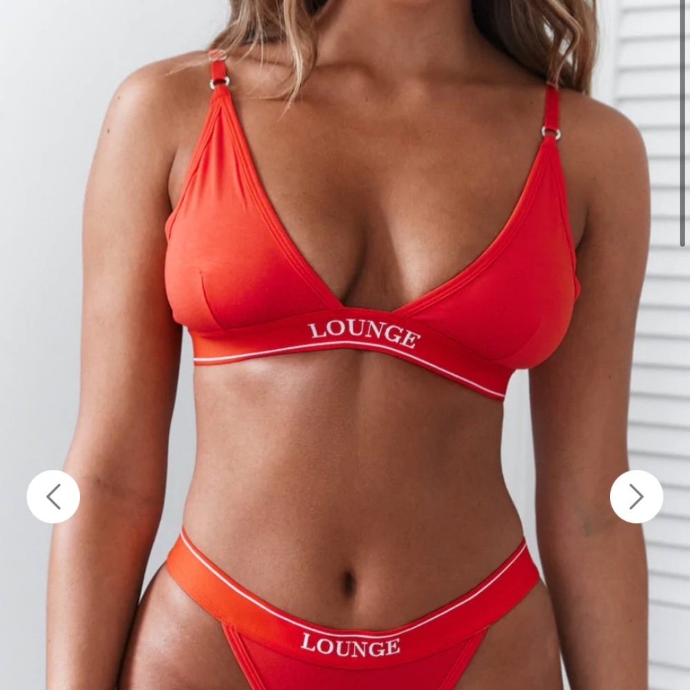 Lounge Top Red size Medium